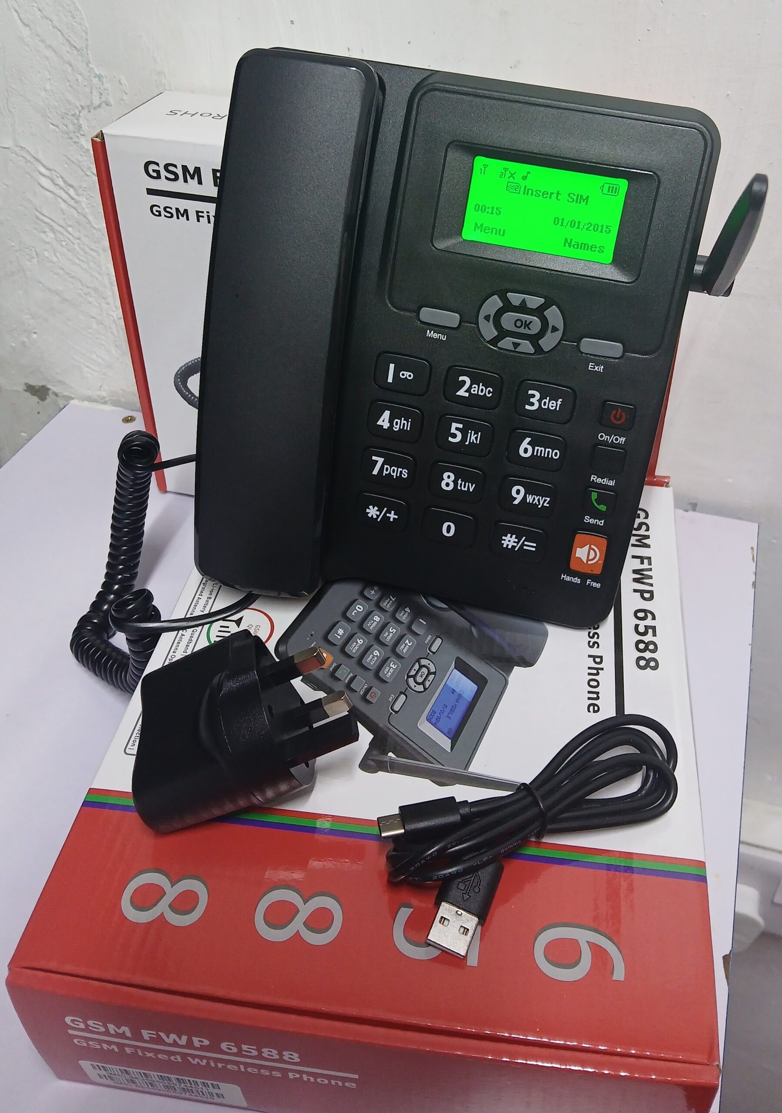 GSM FWP 6588 Dual SIM Fixed Wireless Phone